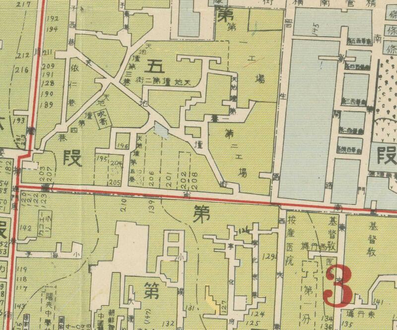 1938年《太原日本人营业别案内图》插图1