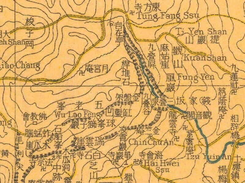 30年代《庐山全图》插图1