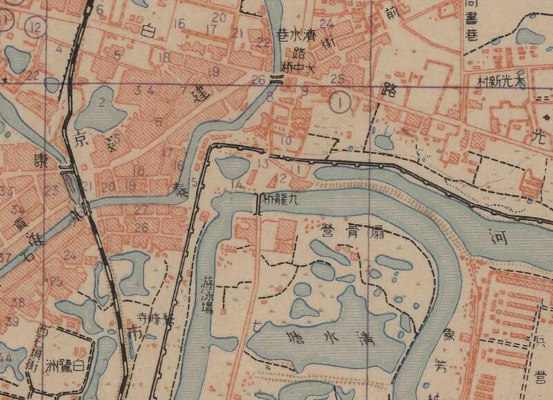 1947年 《南京市街道详图》插图1