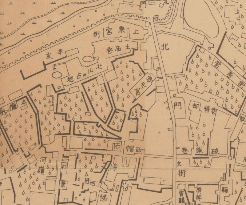 1939年《泉州市街图》插图1