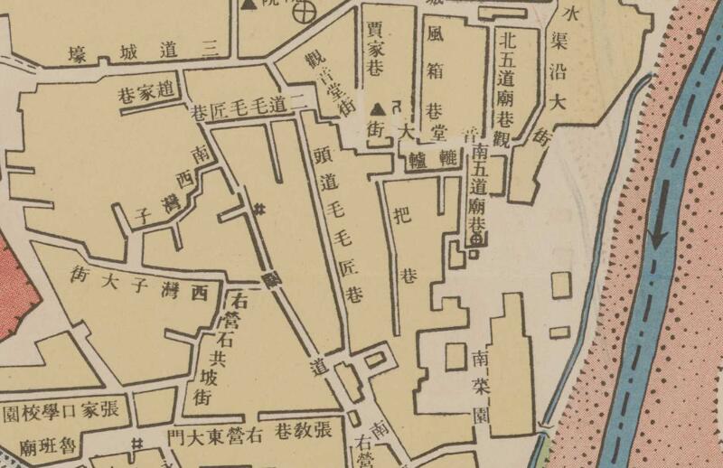 1938年《张家口市街图》插图2