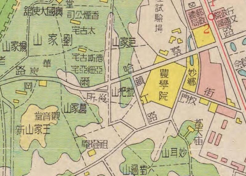 1948年《南京市街道详图》插图2