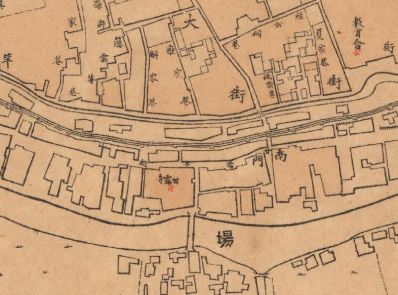 1922年《盐城县城厢图》插图2