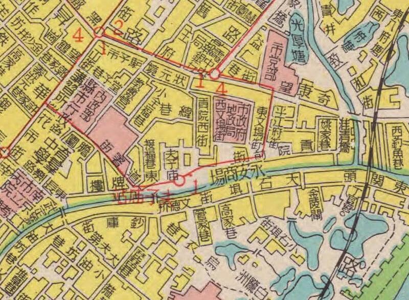 1948年《南京市街道详图》插图3