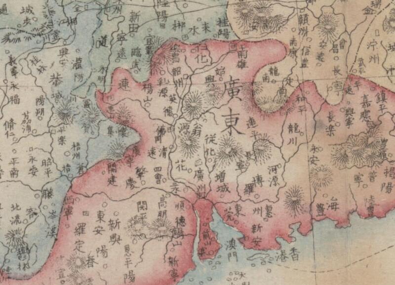 1874年《增补清国舆地及近邦全图》插图3