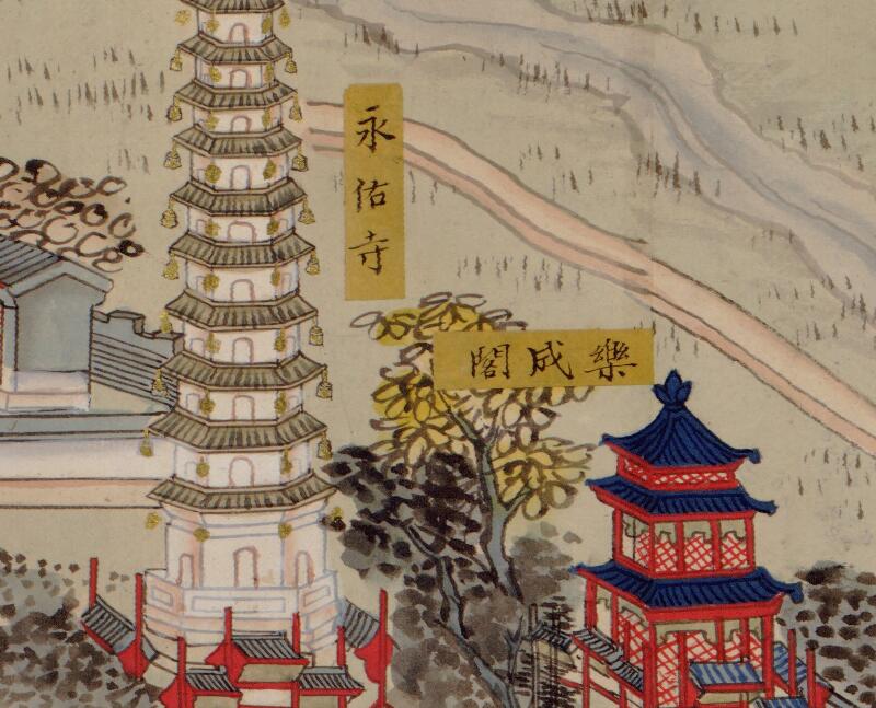 1875–1900年《热河行宫全图》插图2