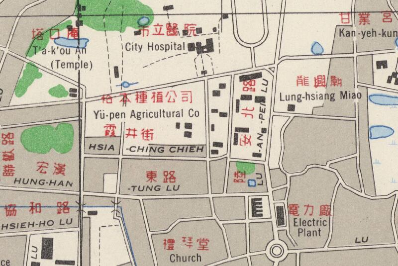 1946年福建漳州地图插图3