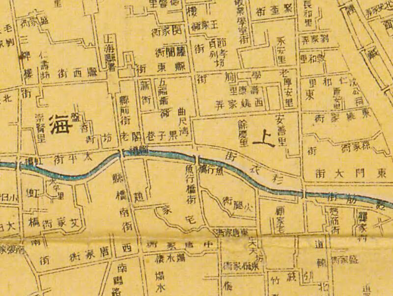 1913年《新测上海地图》插图1