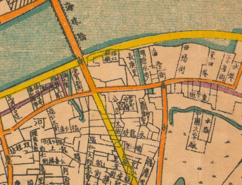 1947年《广州市马路图》插图1