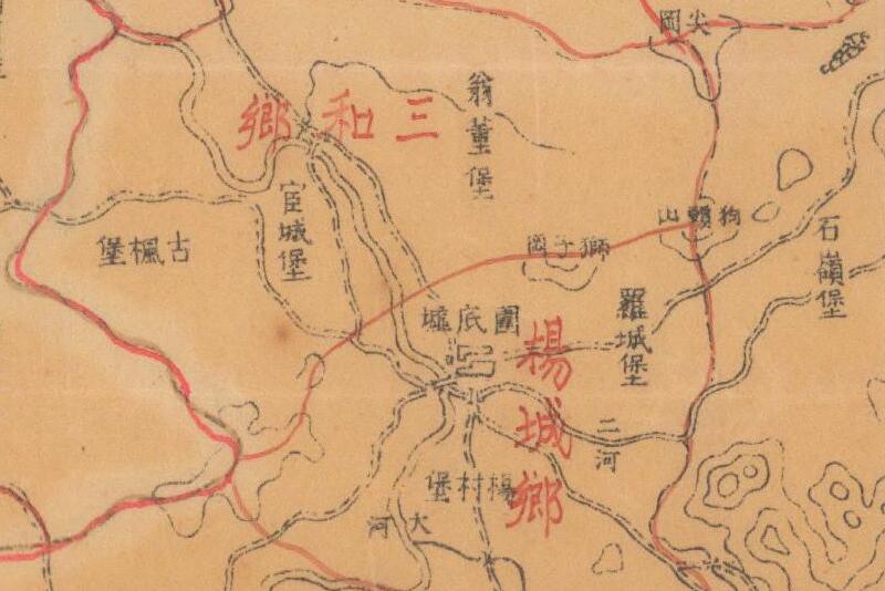 民国《罗定县境总图》插图1