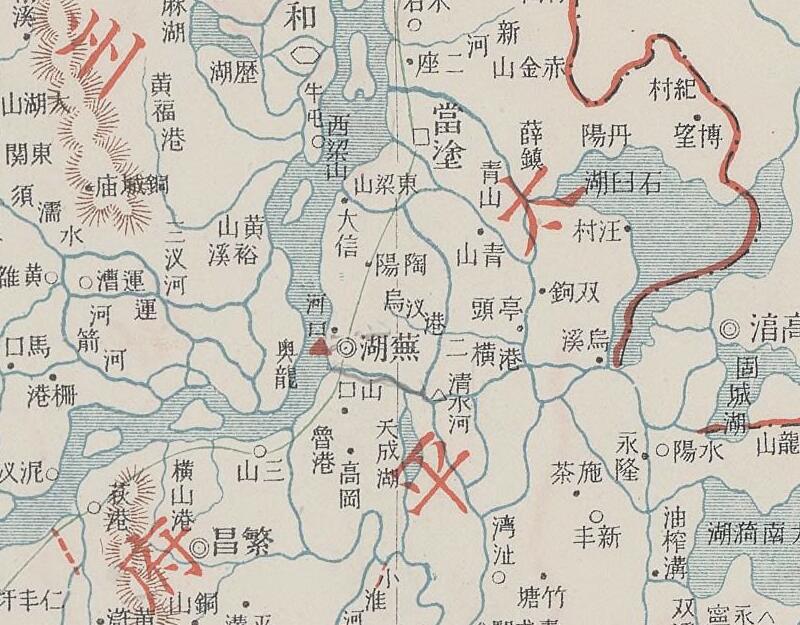 1905年安徽省地图插图1