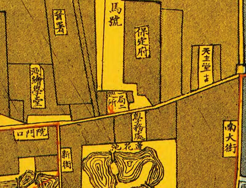 1909年《保定城关地舆全图》插图2