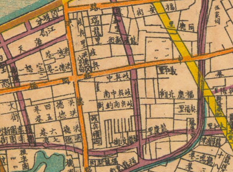 1947年《广州市马路图》插图3