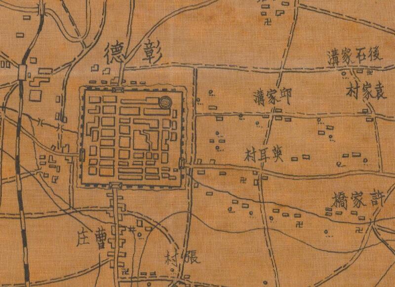 1931年安阳《彰德都市计划要图》插图1