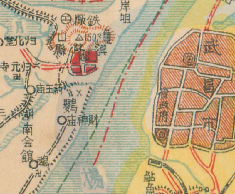 1936年武汉《汉阳县图》插图1