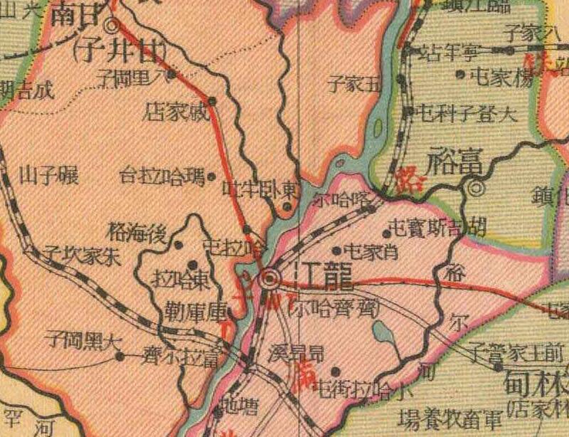 1937年《黑龙江省明细地图》插图2