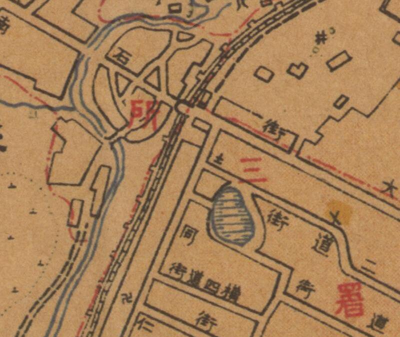 1933年《成都街市图》插图3