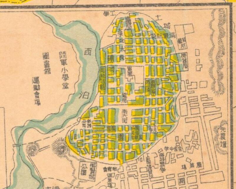 民国时期《黑龙江分县新图》插图3