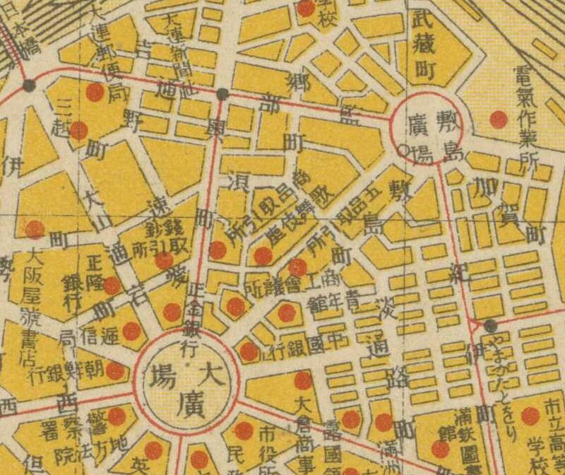 1928年《大连市街图》插图3