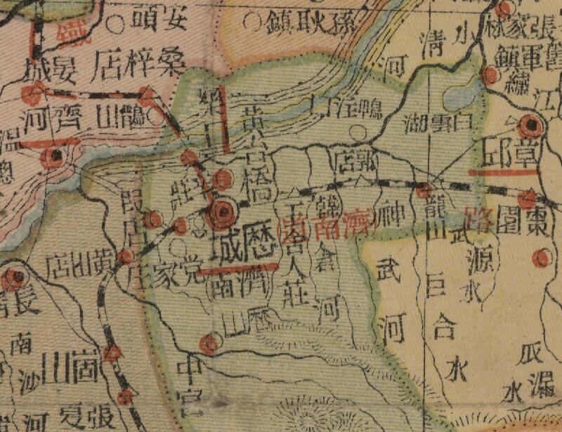 1930年代《山东分县新图》插图1