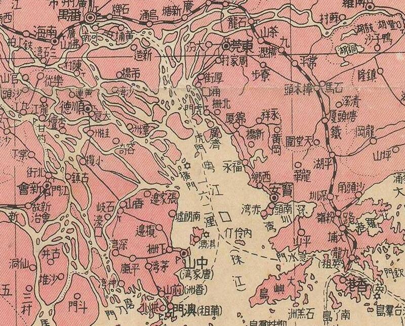 1930年《广东地图》插图1