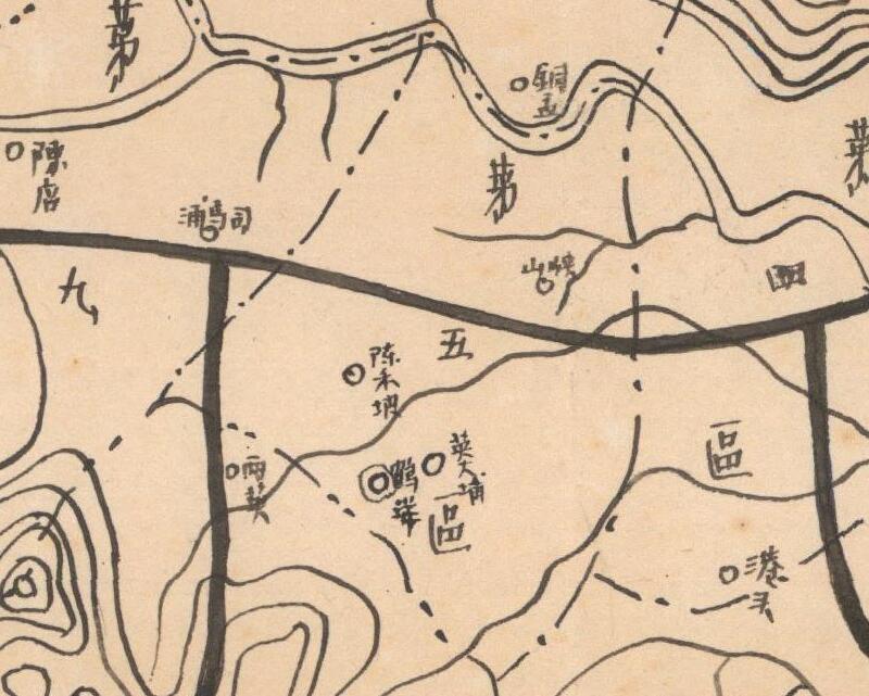 1943年《广东省潮阳县图》插图2