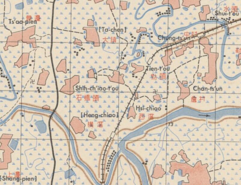 1949年佛山双语地图插图2