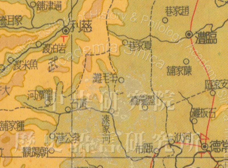 民国时期《湖南省全图》插图2