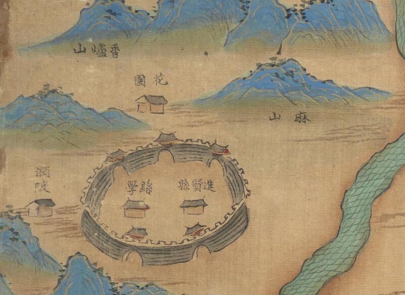 1682年《南昌府治图》插图3