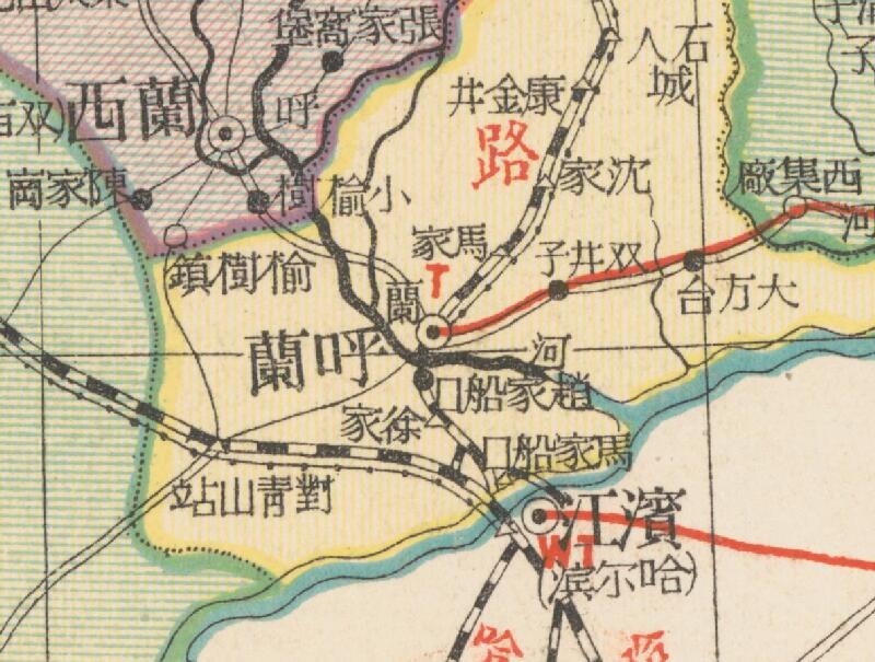 1937年《黑龙江省明细地图》插图1