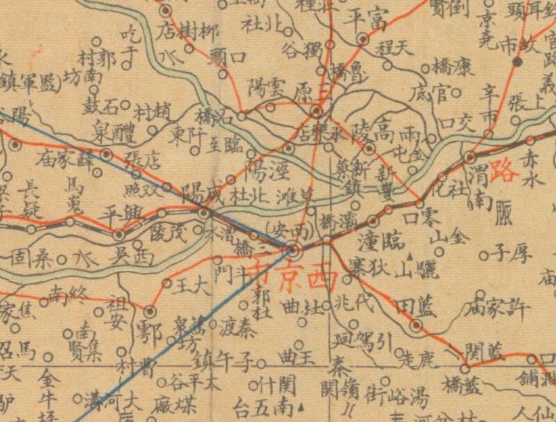1939年《西北各省详图》插图1