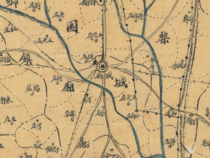 1942年《河南省新郑县图》插图2