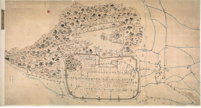 1716年《杭城西湖江干湖墅图》插图