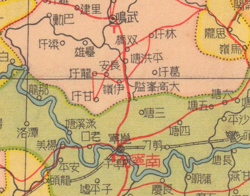 1947年《广西分县详图》插图1