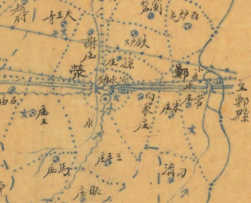 1943年《河南省荥阳县县图》插图2