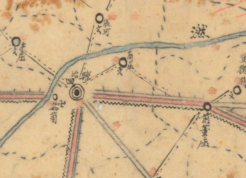 1940年代《河南省广武县图》插图2