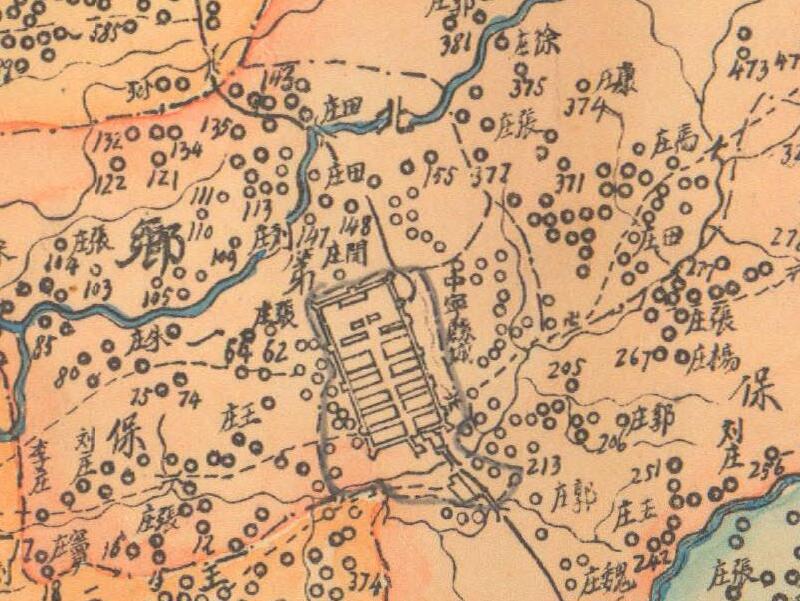 1941年《宁夏省中宁县图》插图2