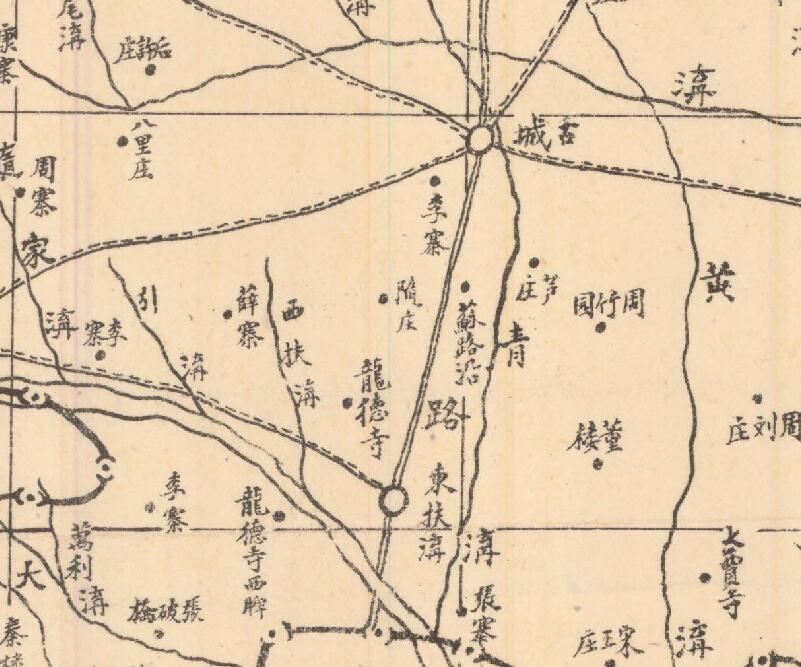 1943年《亳县全图》插图3