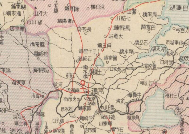 1945年《湖南省明细地图》插图3