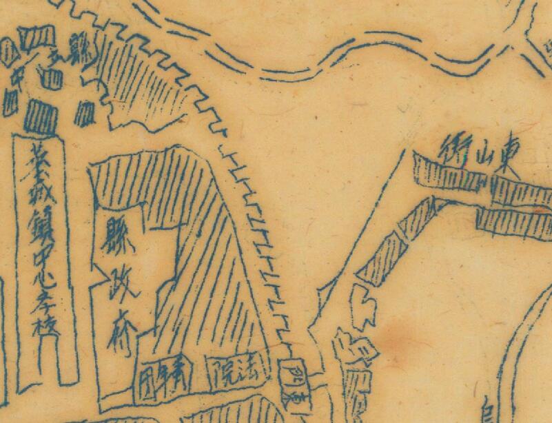 1947年《五华城街道图》插图1