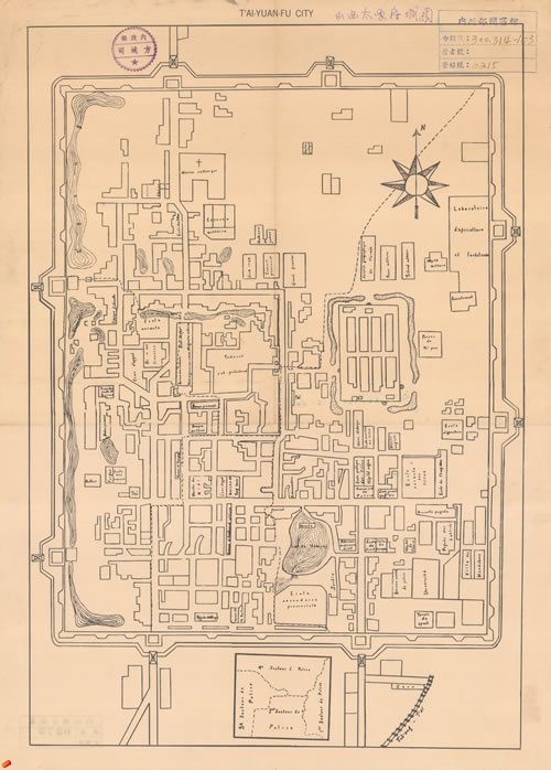 10余幅高清太原老地图大集合插图3
