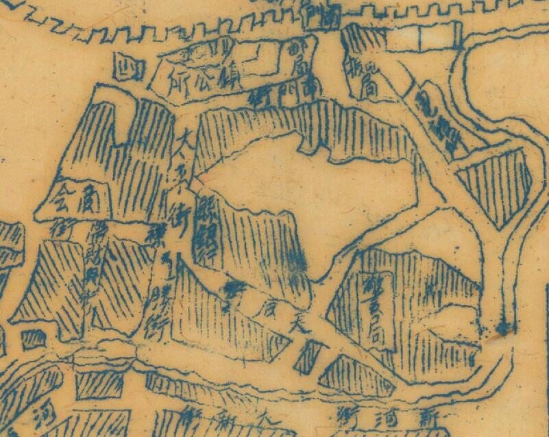 1947年《五华城街道图》插图3