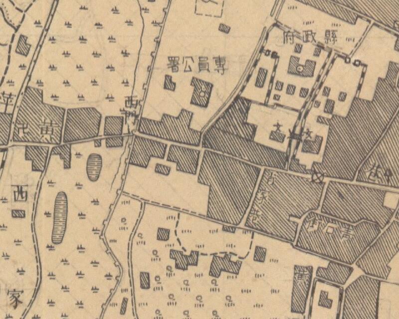 1947年《宜春县城厢图》插图3