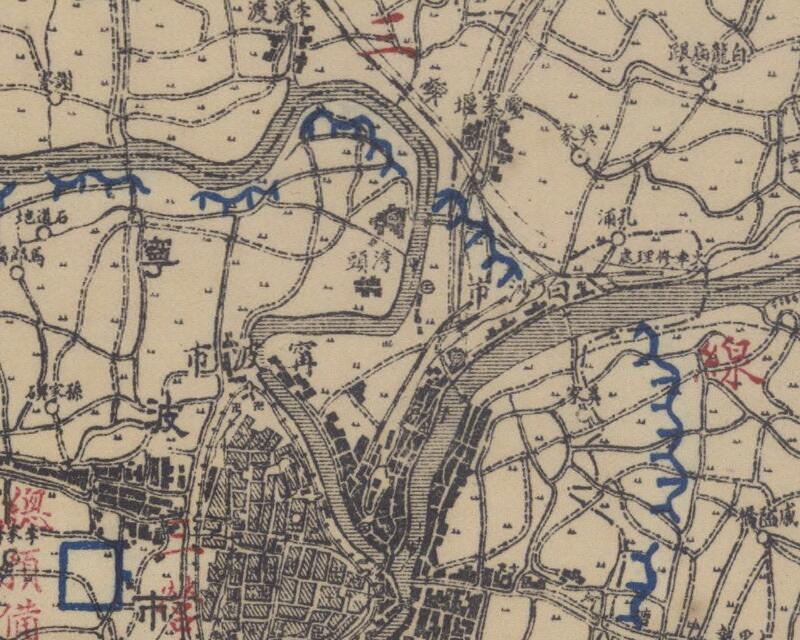 1932年《浙江省地形图》十万分一插图4