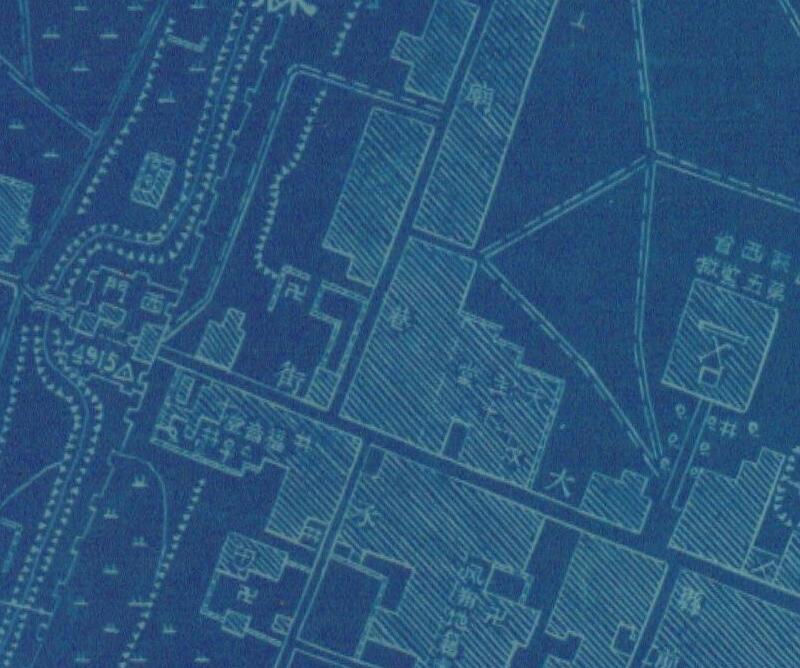 1948年陕西《凤翔县城厢图》插图2