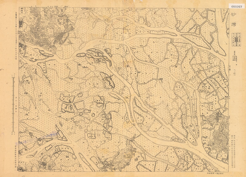 1947年《广东省地形图》五万分一插图3