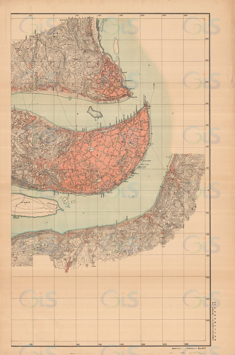 1939年一万分一《重庆市图》插图1