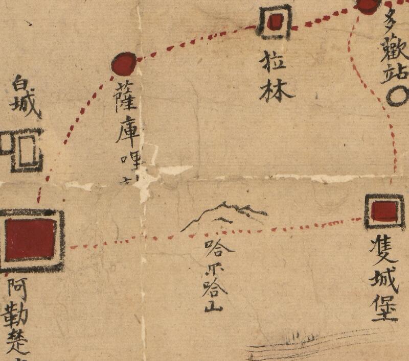 1882–1889年《吉林舆图》插图1