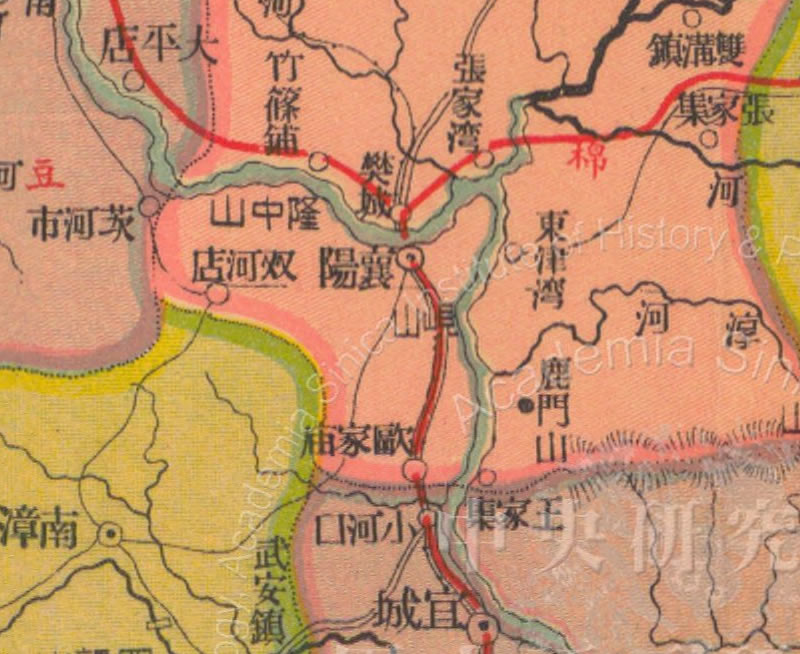 1927年《湖北明细地图》插图2