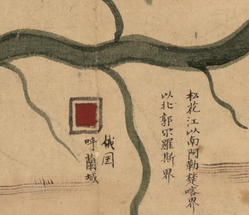 1882–1889年《吉林舆图》插图3